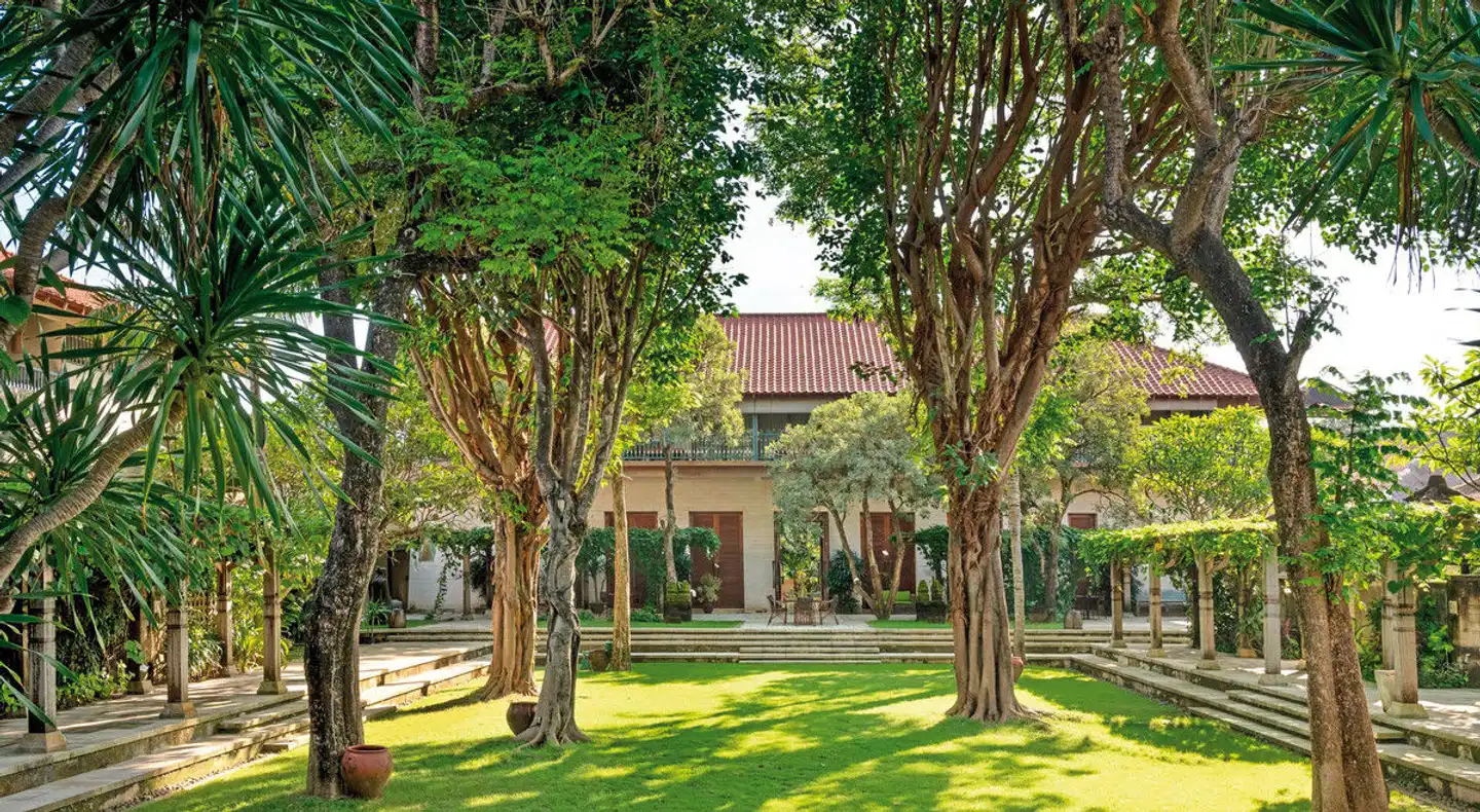 Sudamala Resort Sanur Bali Garten