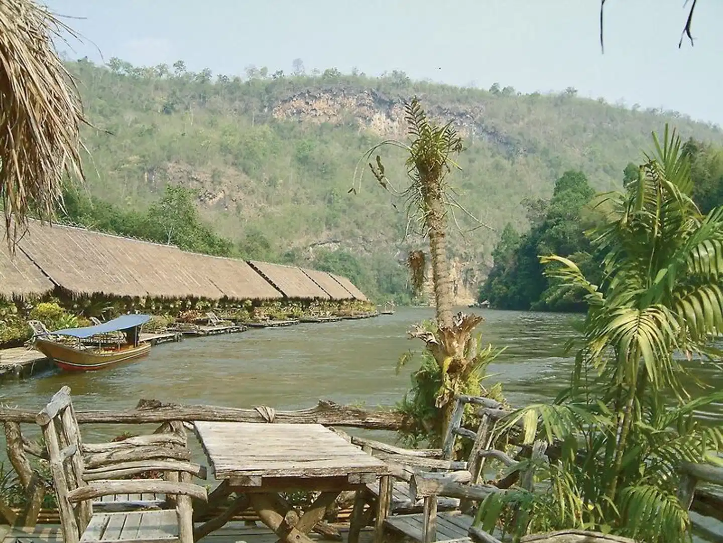 River Kwai Rafts Landschaft