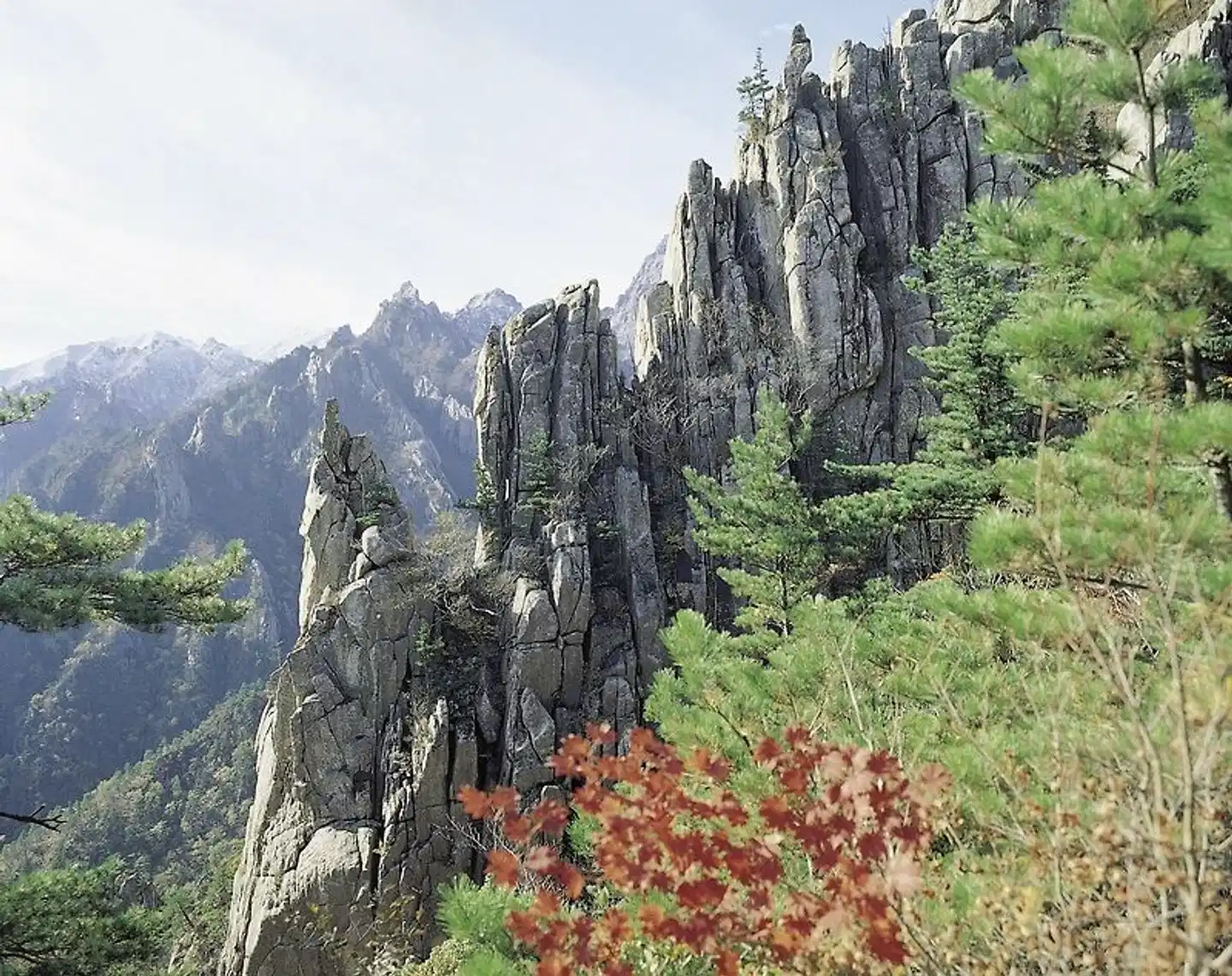Südkorea zum Kennenlernen Landschaft