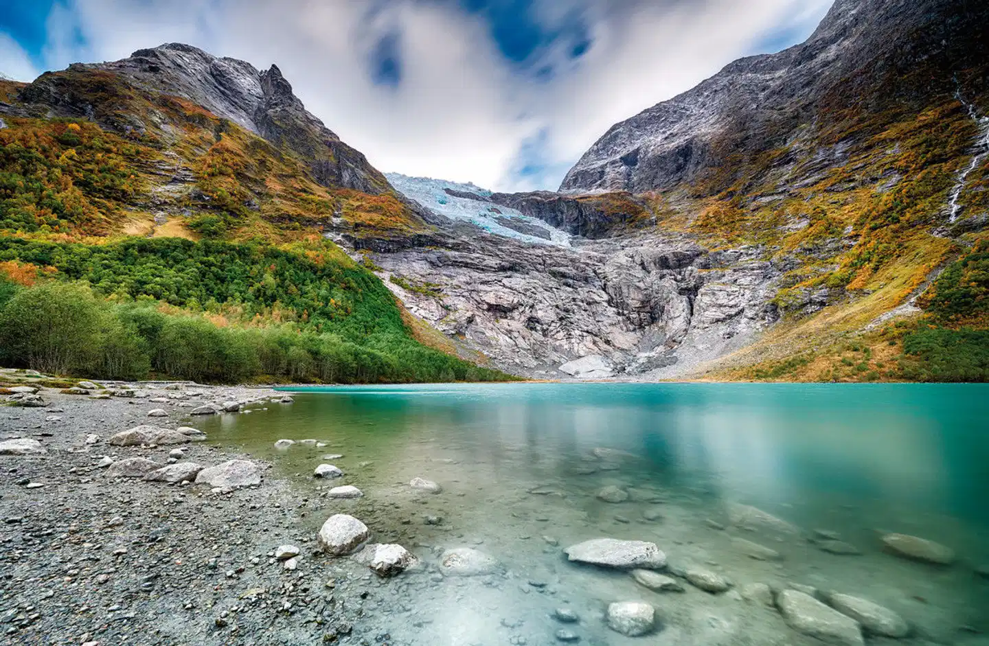 Reizvolles Norwegen Landschaft