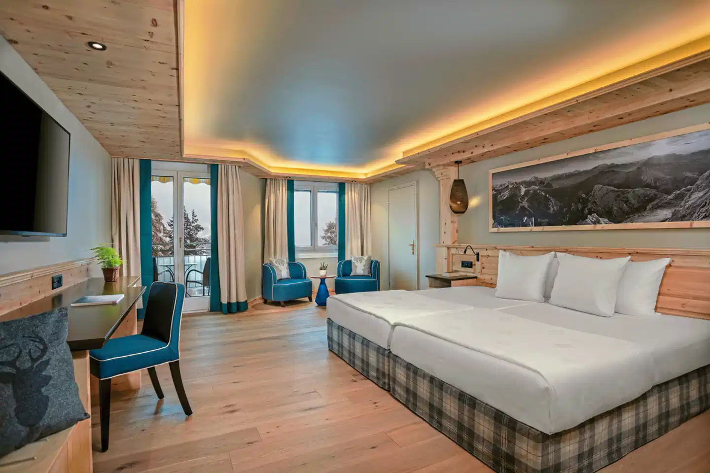 Hotel Seehof Davos Wohnbeispiel