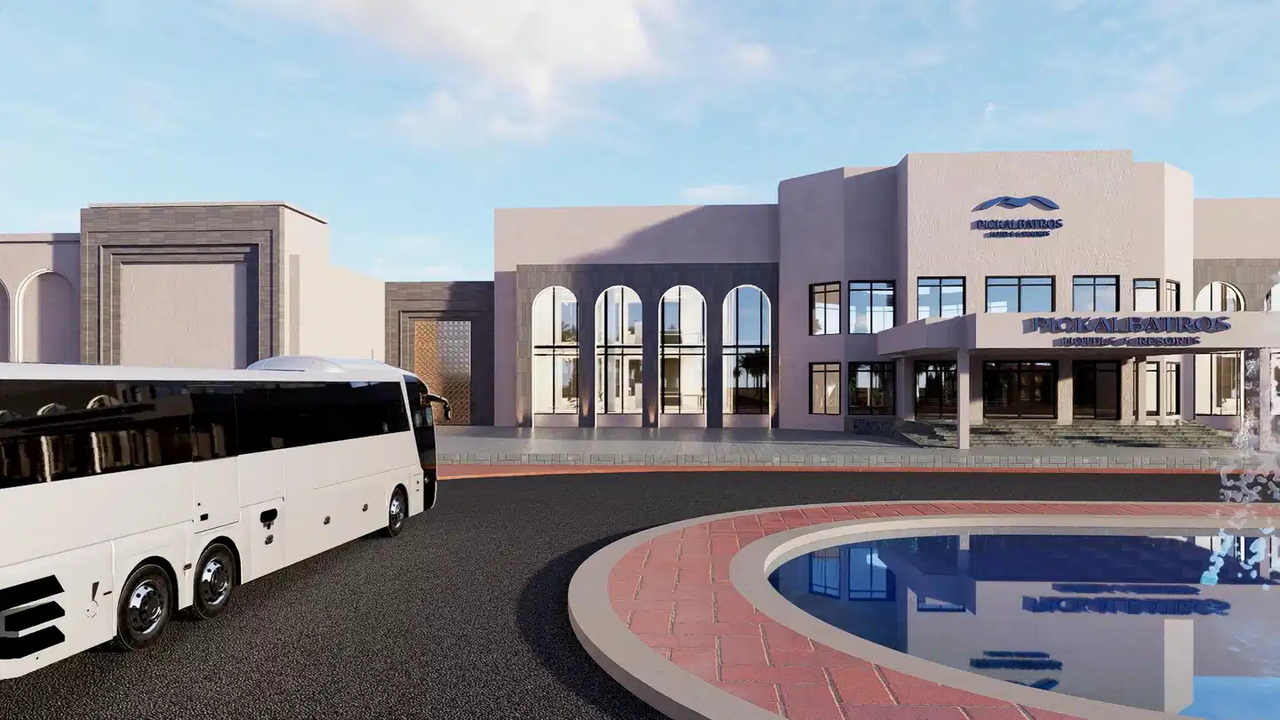 Albatros Makadi Resort Aussenansicht