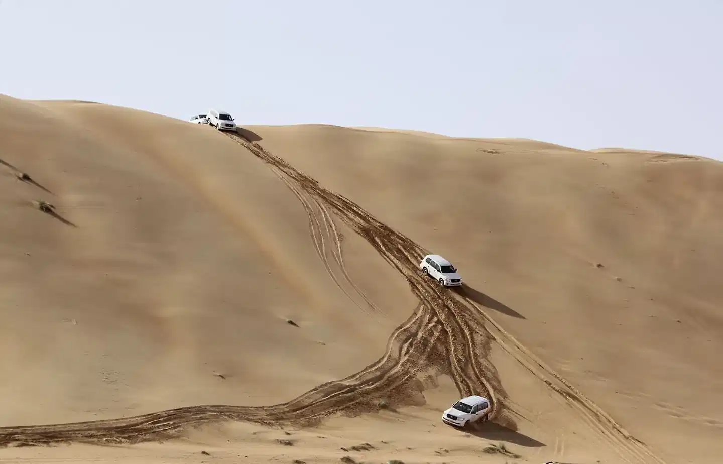 Kontrastreicher Oman Landschaft