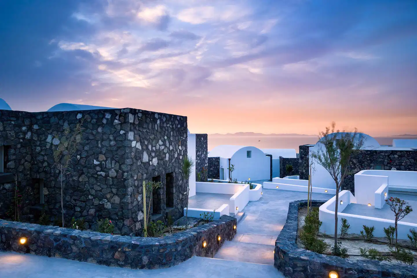 Santo Pure Oia Suites & Villas Aussenansicht