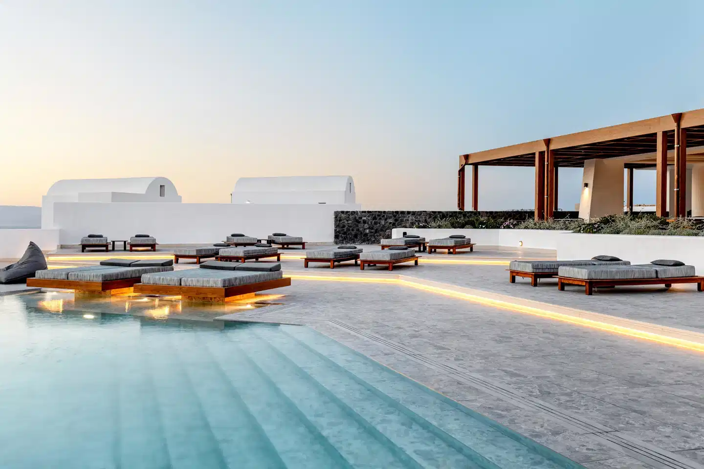 Santo Pure Oia Suites & Villas Pool