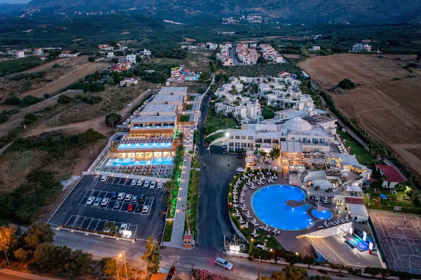 Georgioupolis Suites Luftaufnahme