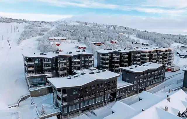 Riddergaarden Mountain Lodge Terrasse