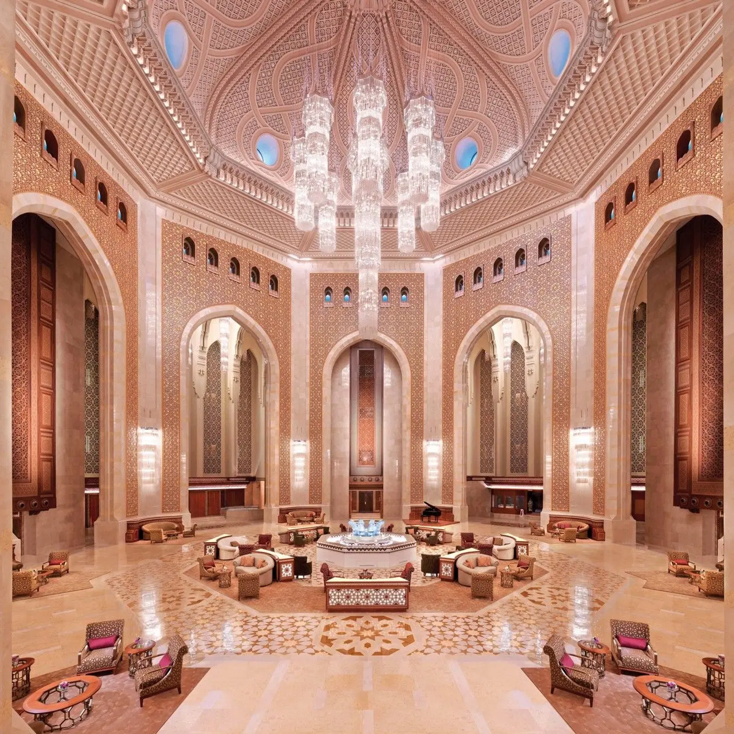 Al Bustan Palace, a Ritz-Carlton Hotel Lobby