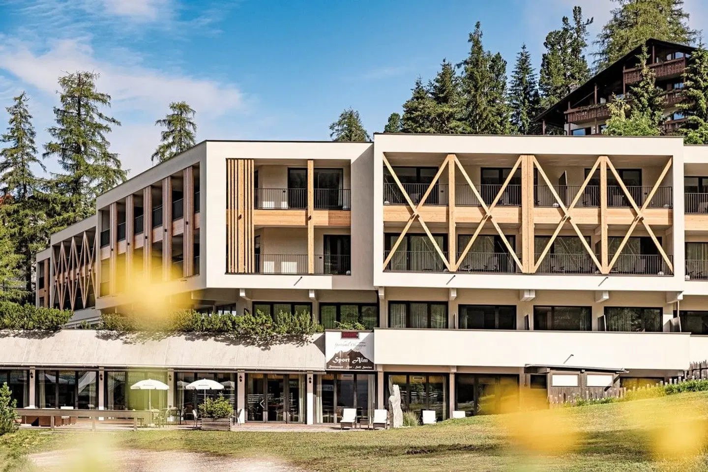 Sporthotel Obereggen Terrasse