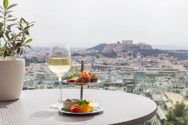 St. George Lycabettus Boutique Hotel Terrasse