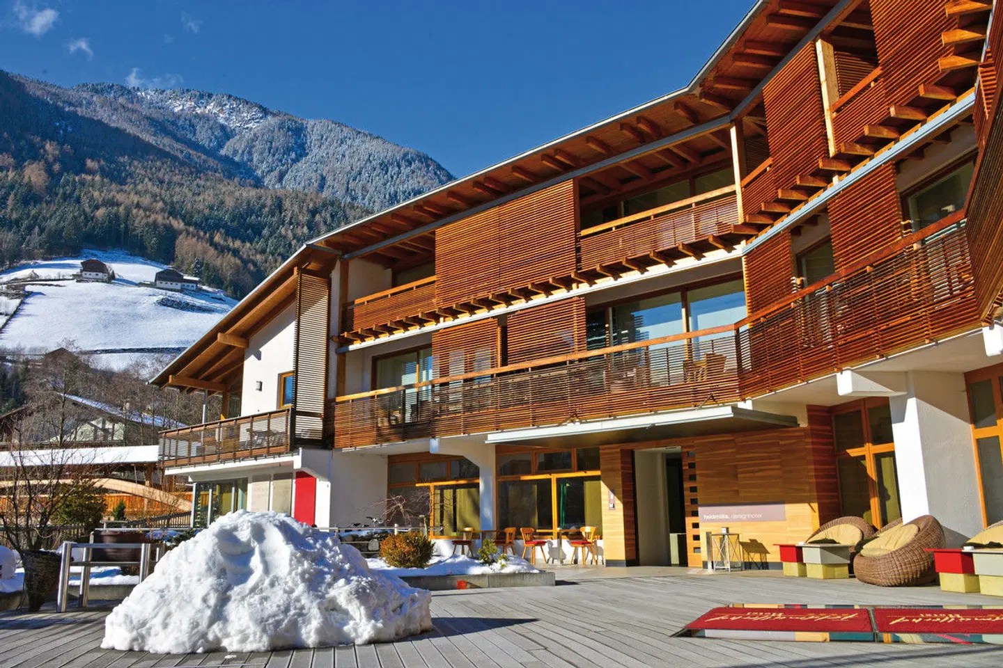 Feldmilla Design Hotel Aussenansicht