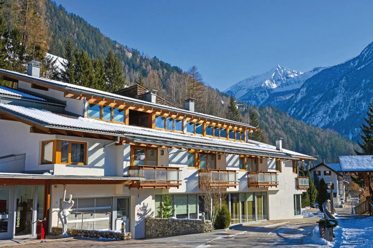 Feldmilla Design Hotel Aussenansicht