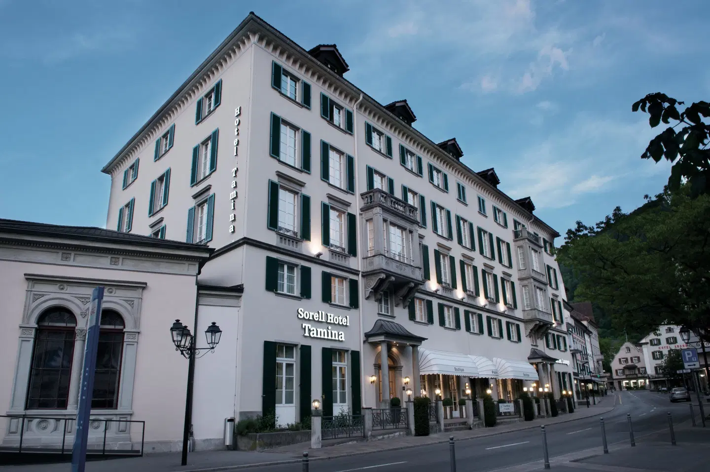 Sorell Hotel Tamina Bad Ragaz Aussenansicht