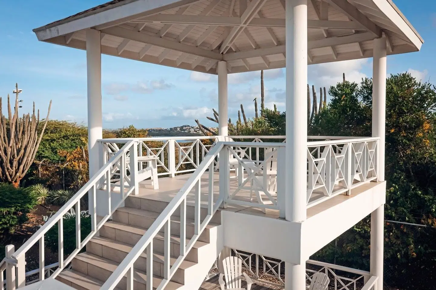 Chogogo Dive & Beach Resort Terrasse