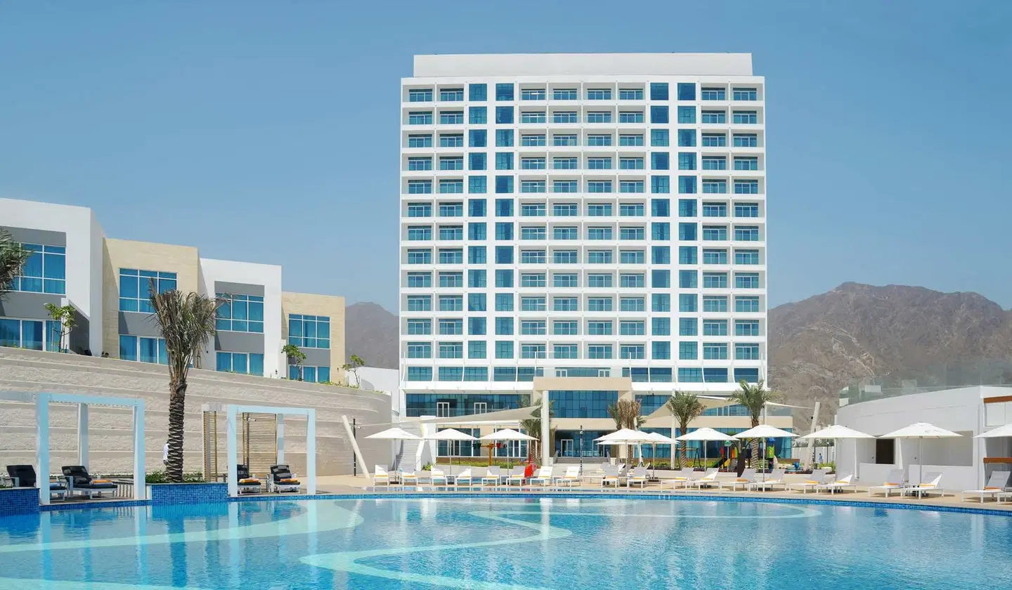 Royal M Hotel by Gewan - Al Aqah Aussenansicht