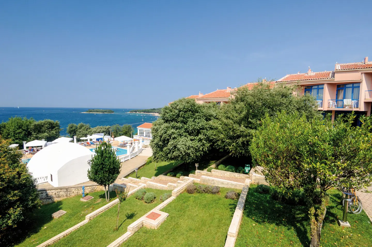 All Inklusive Resort Funtana Garten