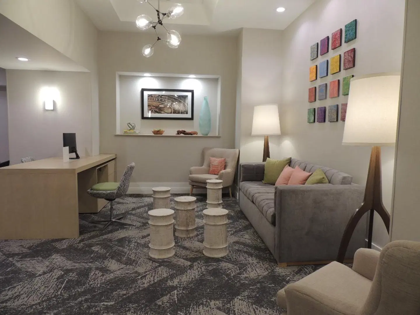 The Inn at Longwood Medical Lobby