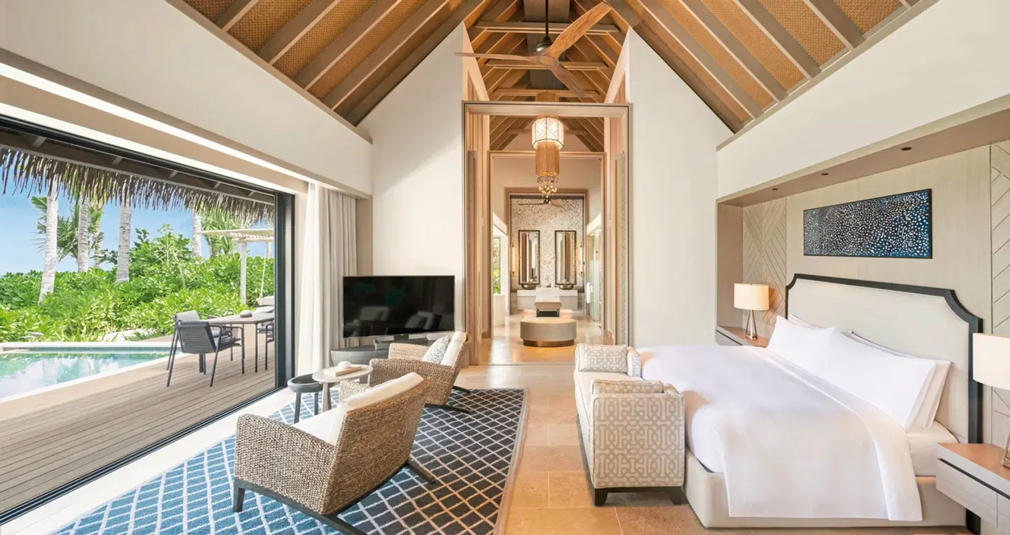 Waldorf Astoria Maldives ITHAAFUSHI Wohnbeispiel