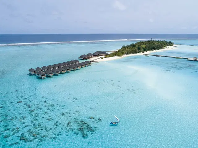 Summer Island Maldives Landschaft