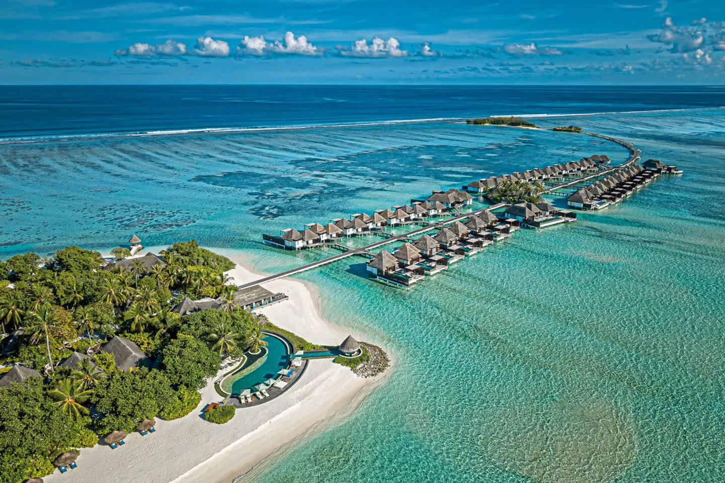 Four Seasons Resort Maldives at Kuda Huraa Landschaft