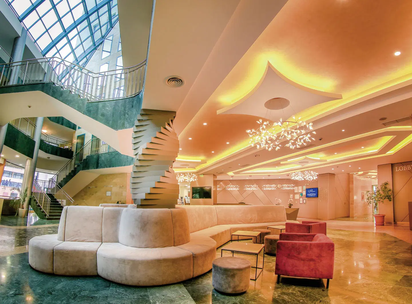 Marina Grand Beach Lobby