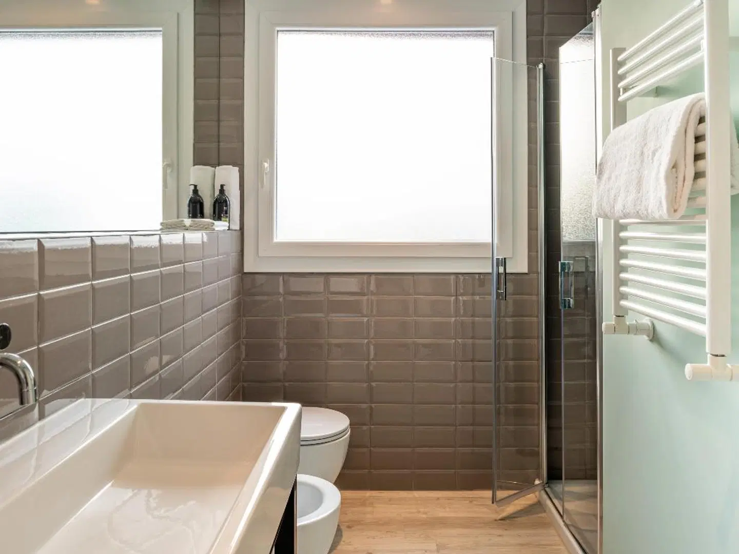 Aparthotel Adagio Rome Vatican Badezimmer