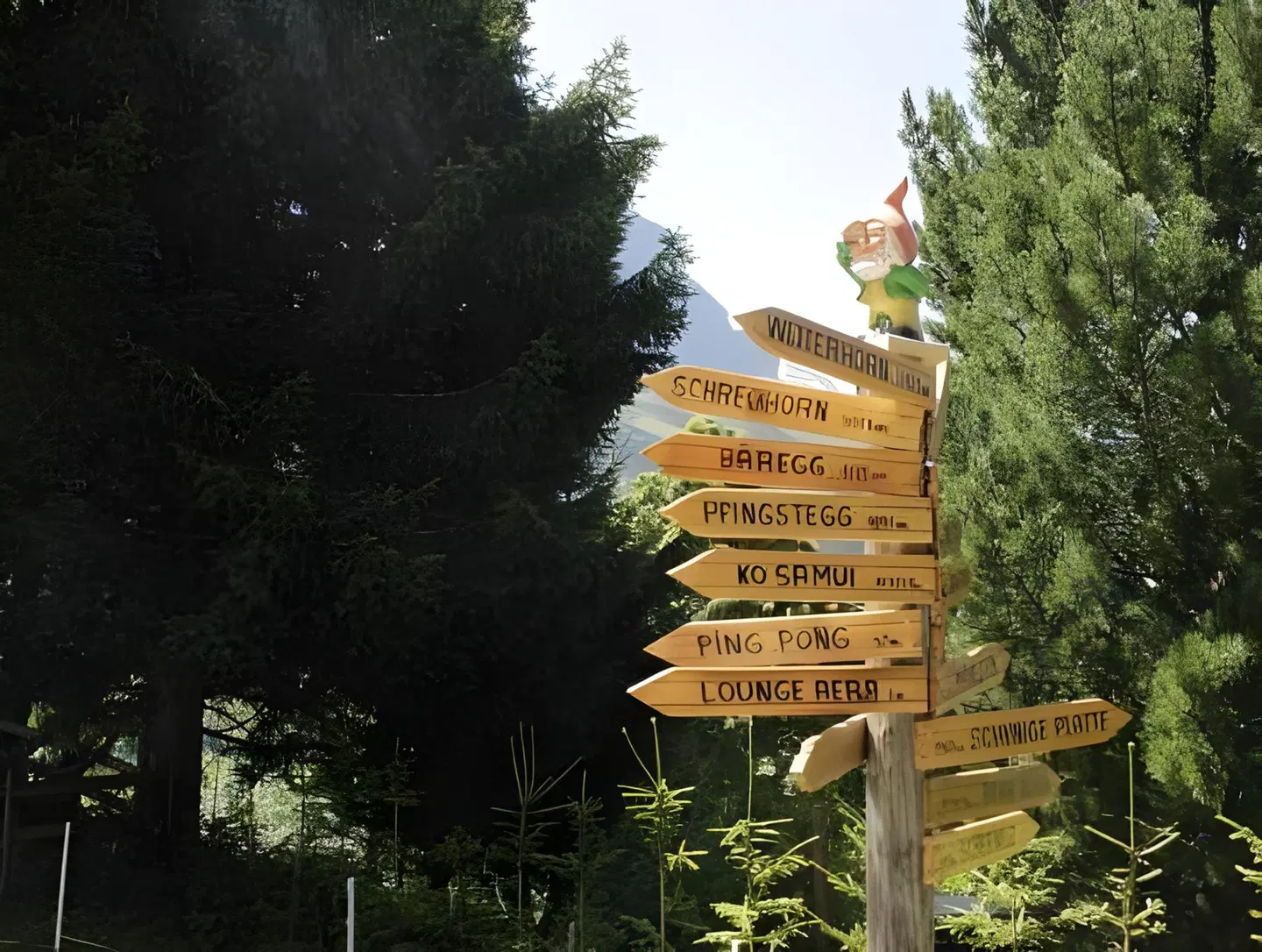 Hostel Naturfreundehaus Landschaft