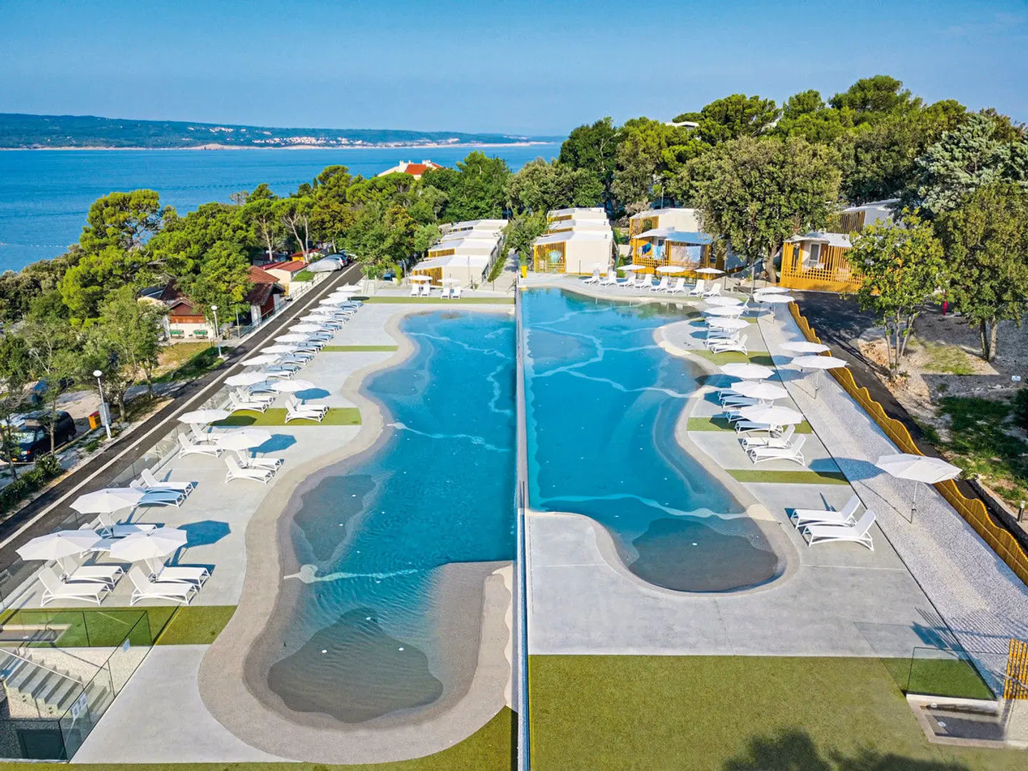 Mobile Homes Camp Selce Pool