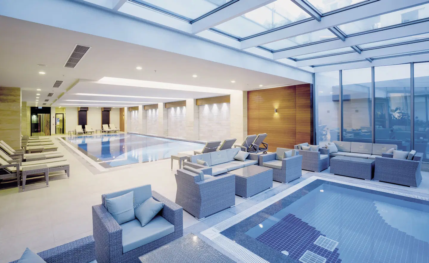 Side Sunport Hotel & Spa Hallenbad