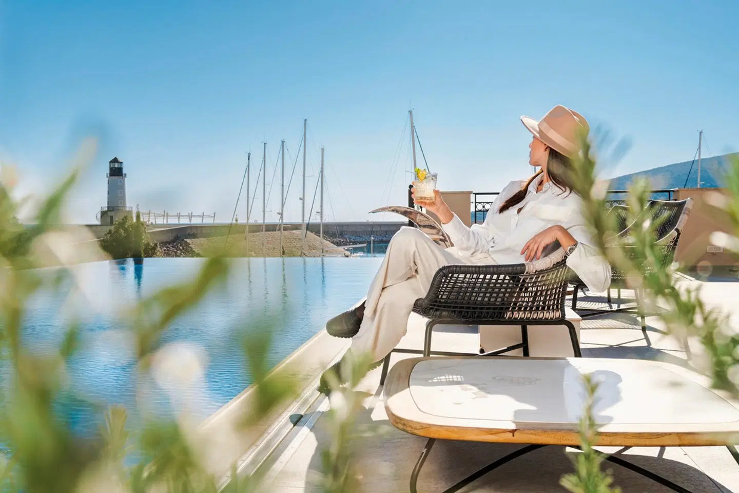 The Chedi Lustica Bay Terrasse