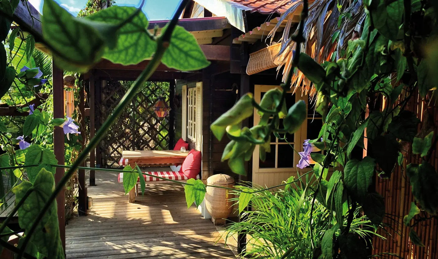 Bamboo Bonaire Boutique Resort Garten