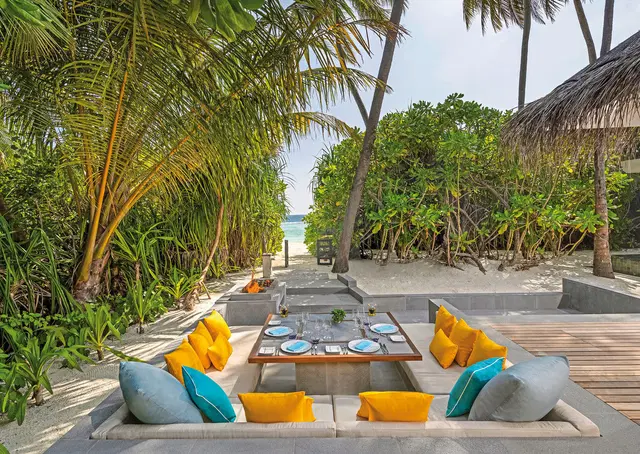 Anantara Kihavah Maldives Villas Terrasse