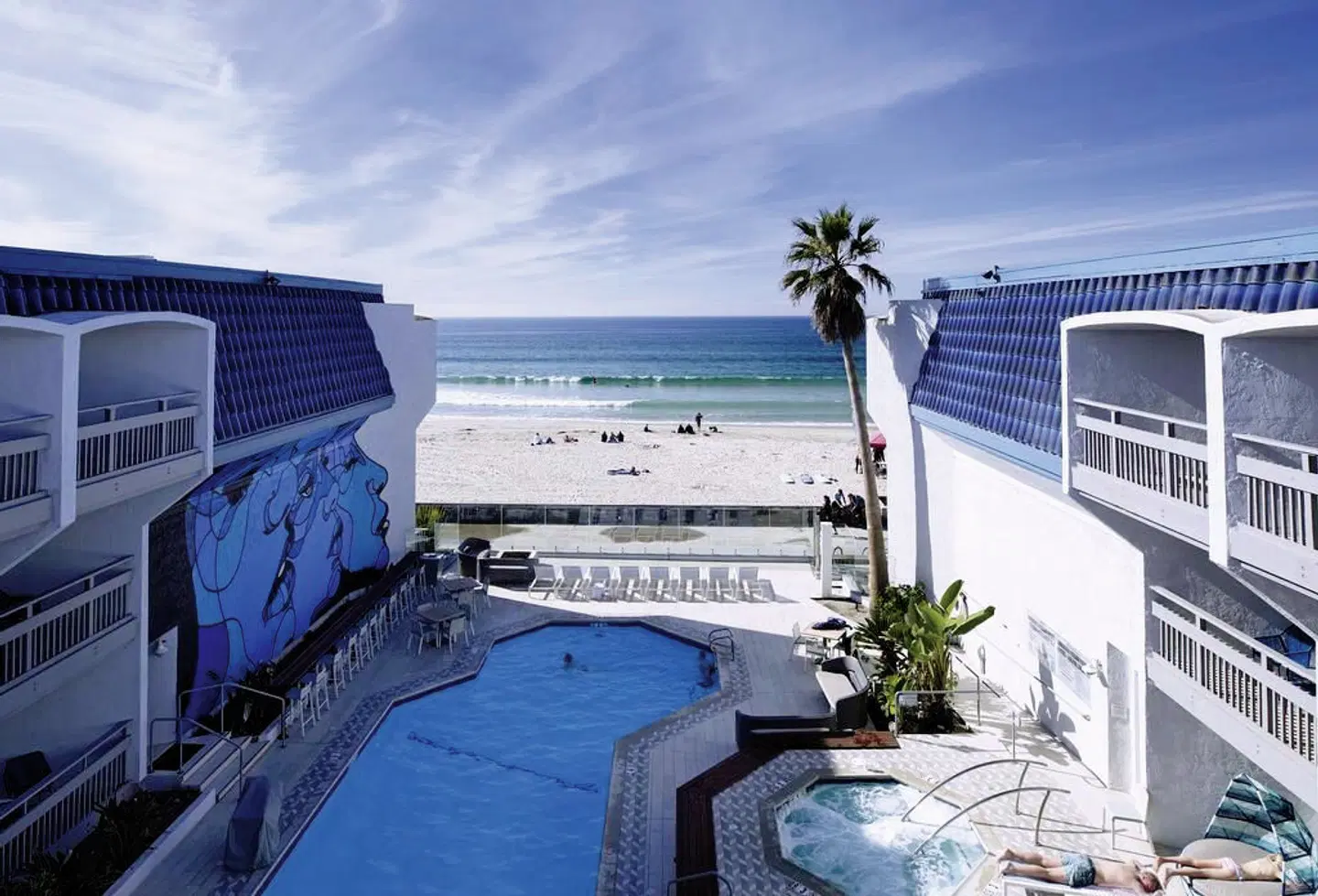 The Wayfarer San Diego Terrasse