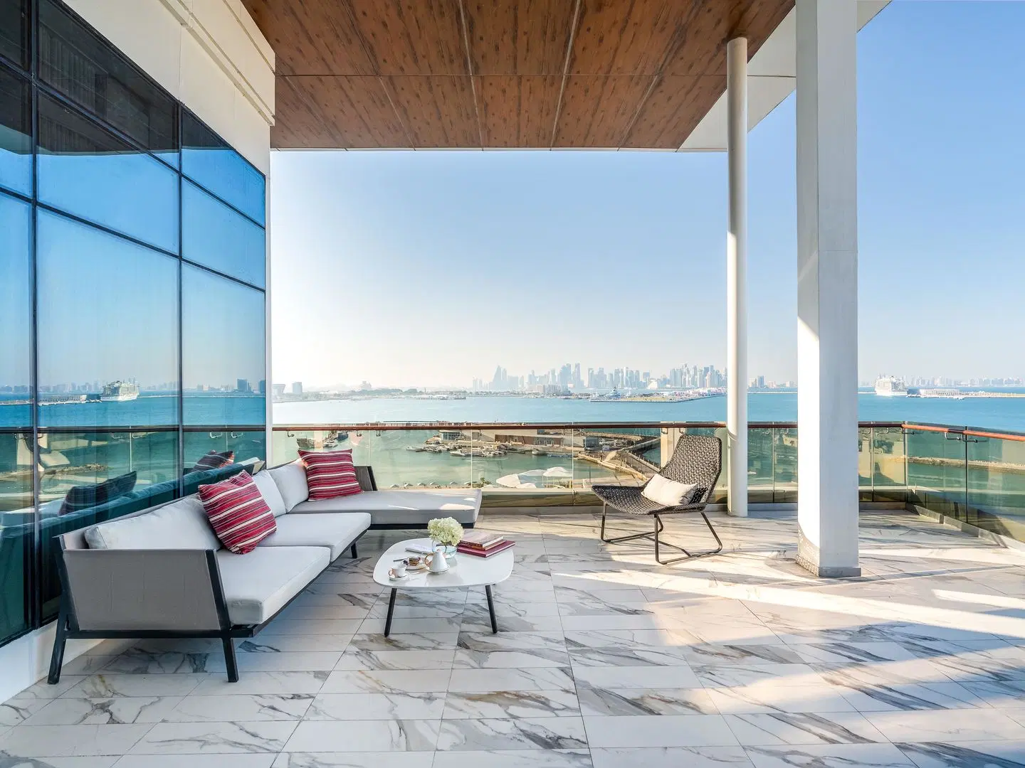 Rixos Gulf Hotel Doha Terrasse