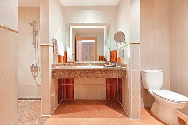 Pickalbatros Jungle Aqua Park Resort - Neverland Hurghada Badezimmer