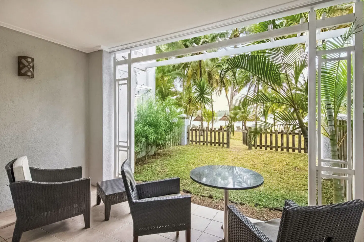 Shandrani Beachcomber Resort & Spa Terrasse