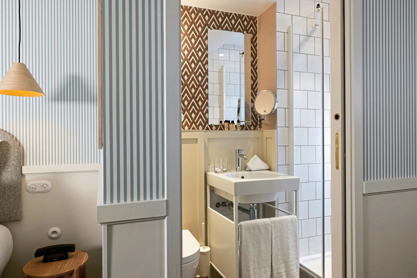 Le Petit Oberkampf Hotel & Spa Badezimmer