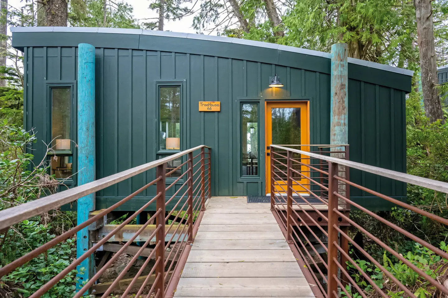 Middle Beach Lodge Terrasse