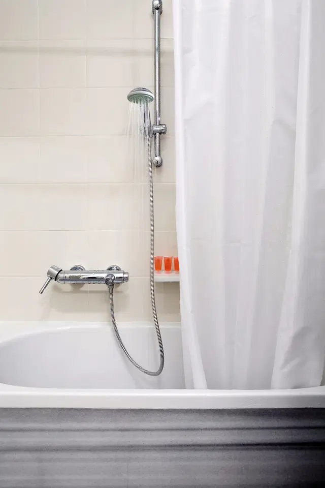 Rosebay Hotel Badezimmer