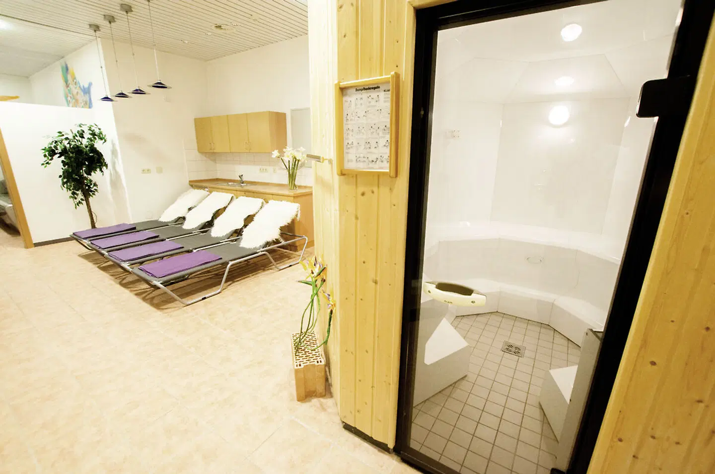 Aparthotel Sterngucker Badezimmer