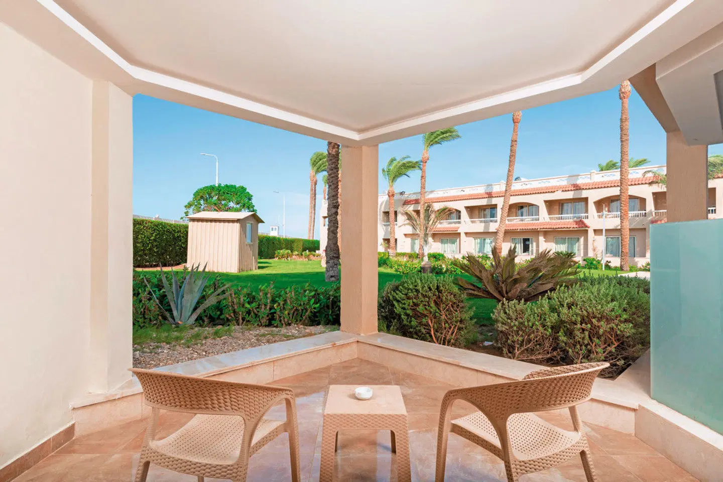 Beach Albatros Resort Terrasse