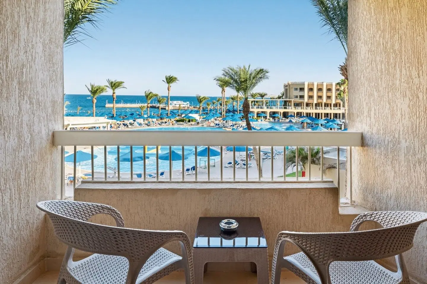 Beach Albatros Resort Terrasse