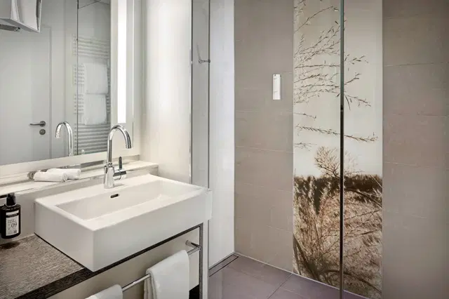 Arabella Alpenhotel am Spitzingsee Badezimmer