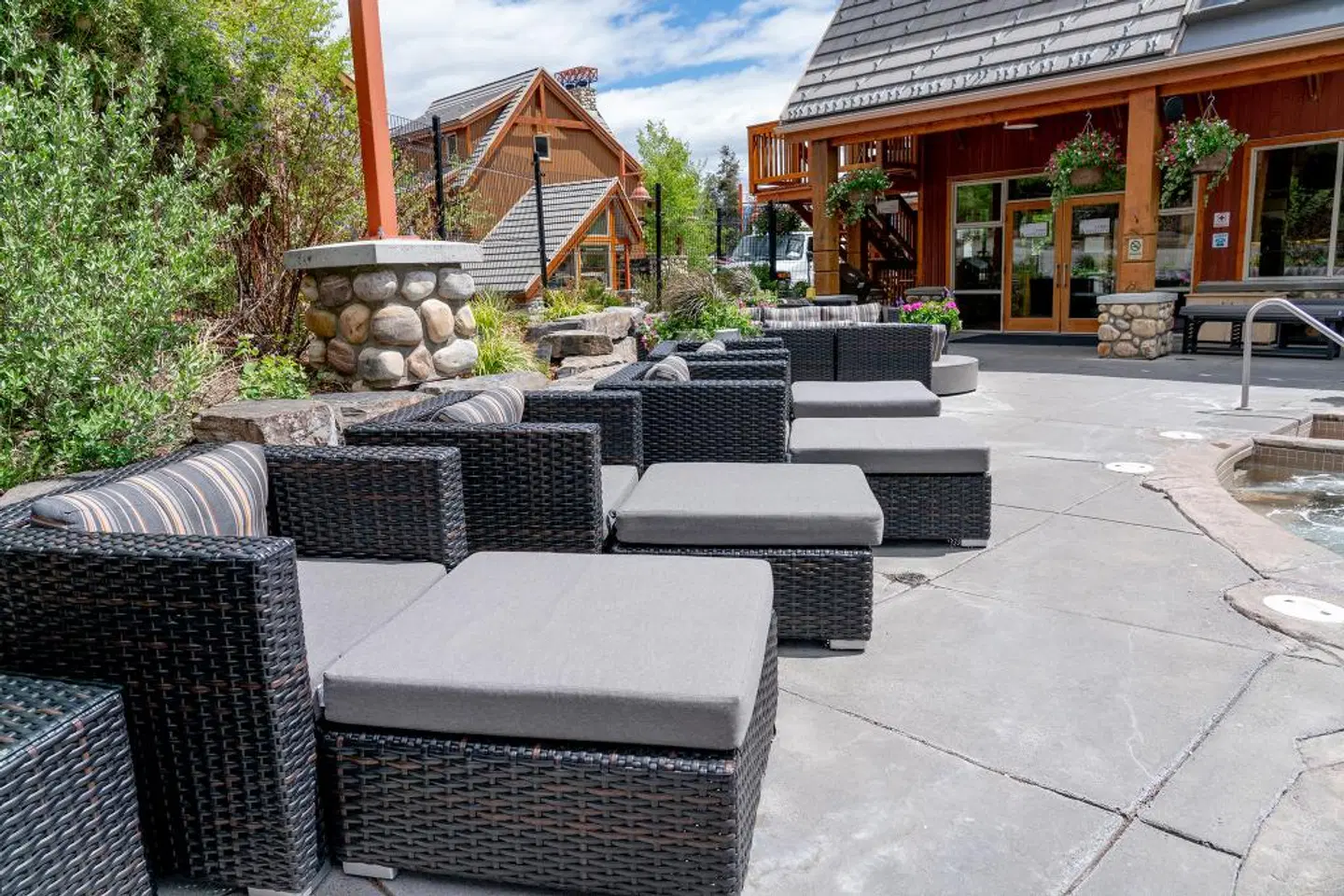 The Hidden Ridge Resort Terrasse