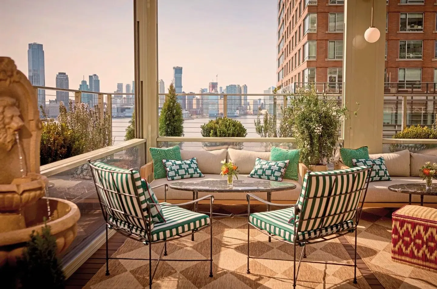 Conrad New York Downtown Terrasse
