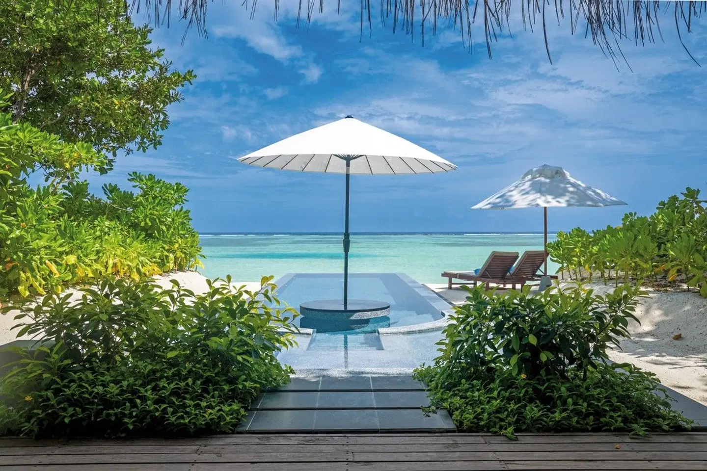 LUX* South Ari Atoll Garten