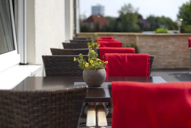 TRYP By Wyndham Luebeck Aquamarin Terrasse