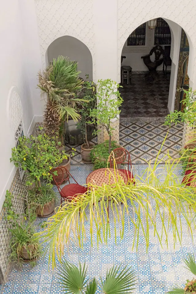 Riad Ifoulki Garten