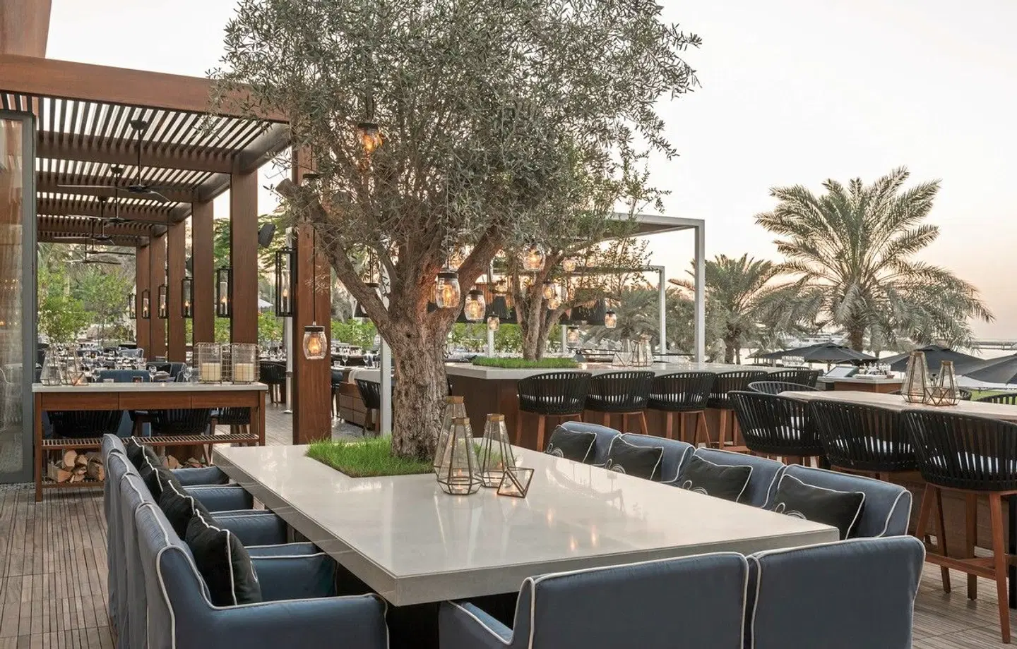 The Westin Dubai Mina Seyahi Beach Resort & Marina Terrasse