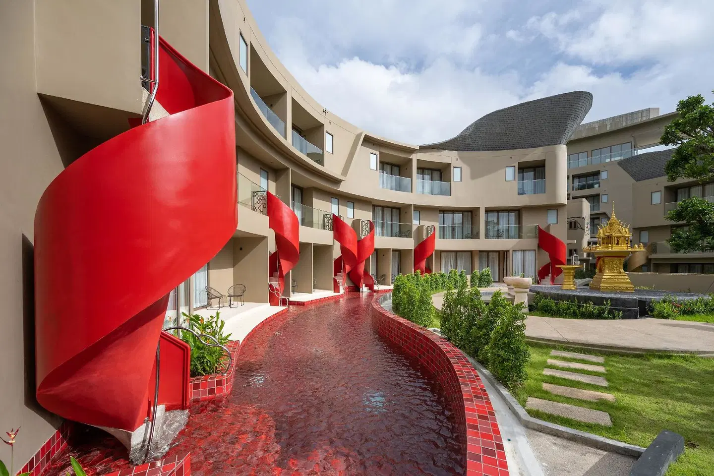 Metadee Concept Hotel Terrasse